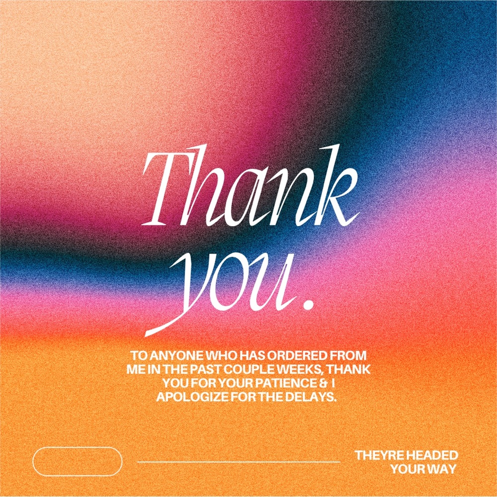 Thank you for your patience